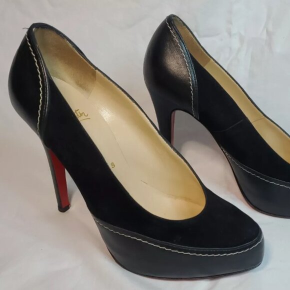 Black High Heel Pumps - Picture 1 of 10